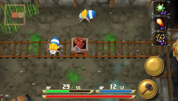 聖剣伝説 ～ファイナルファンタジー外伝～ → Adventures of Mana｜Adventures of Mana｜ゲーム画面例（資料画像 6）