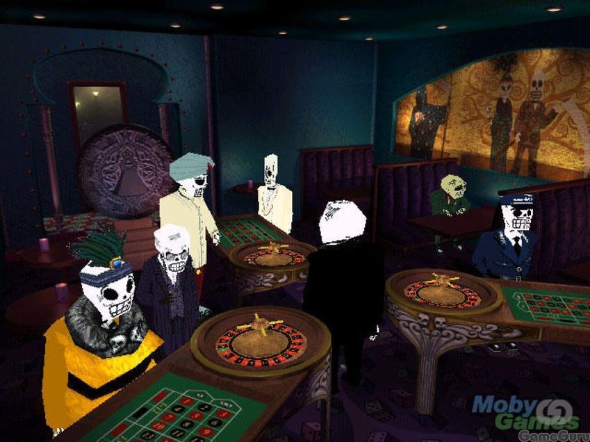 Grim Fandango → Grim Fandango Remastered｜Grim Fandango｜ゲーム画面例（資料画像 1）