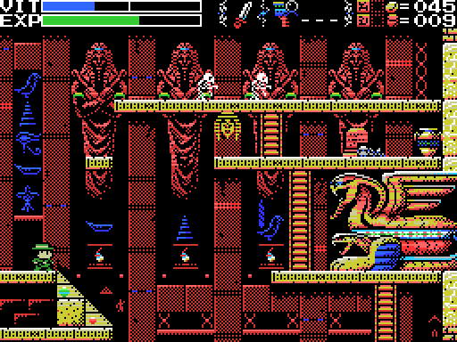 La-Mulana → La-Mulana(2011)|La-Mulana(PCフリーウェア版)|ゲーム画面例(資料画像 4)