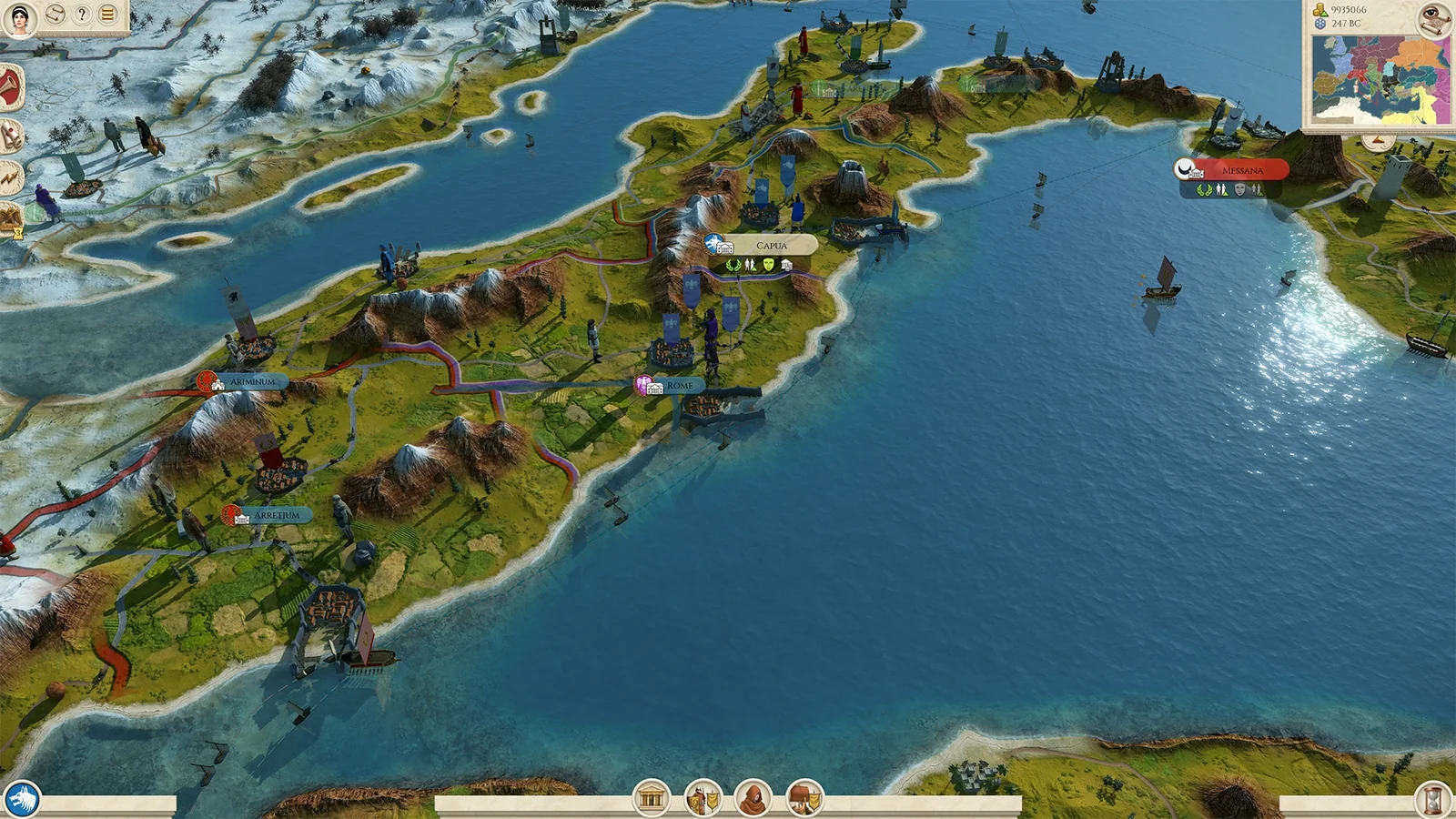Rome: Total War → Total War: Rome Remastered|Total War: ROME REMASTERED(2021年)|ゲーム画面例(資料画像 6)