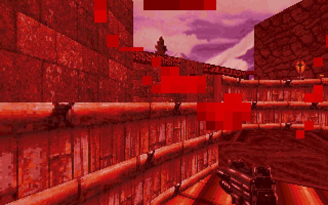 Shadow Warrior → Shadow Warrior Classic Redux|Shadow Warrior(DOS・1997年)|ゲーム画面例(資料画像 3)