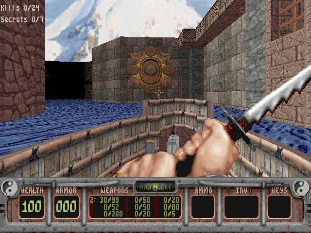 Shadow Warrior → Shadow Warrior Classic Redux|Shadow Warrior(DOS・1997年)|ゲーム画面例(資料画像 4)