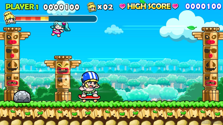 Wonder Boy → Wonder Boy Returns|Wonder Boy Returns|ゲーム画面例(資料画像 5)