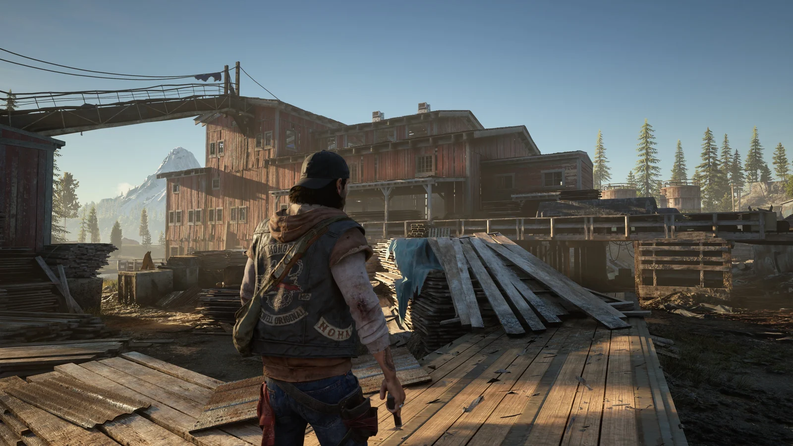 Days Gone(PS4)とDays Gone Remastered(PS5)の違い|追加モードと遊びやすさを比較|Days Gone(2019年PS4版のゲーム画面)|ゲーム画面例(資料画像 3)
