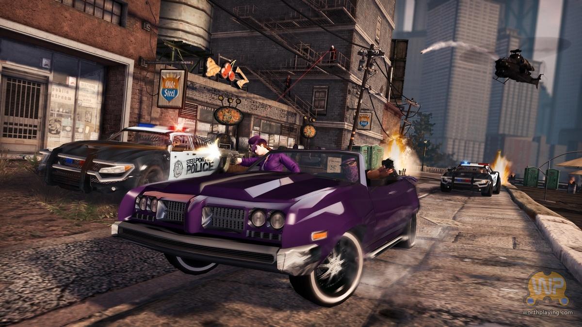 Saints Row: The Third(2011)とRemastered(2020)の違い|Steelportの再描画とDLC収録を比較|Saints Row: The Third(2011年版)|ゲーム画面例(資料画像 4)