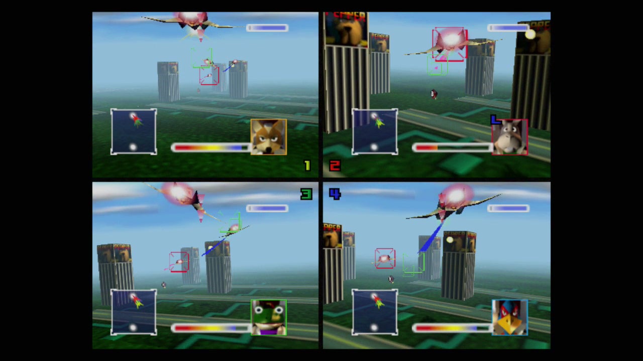 スコアと再挑戦｜1997 N64原作の比較画像